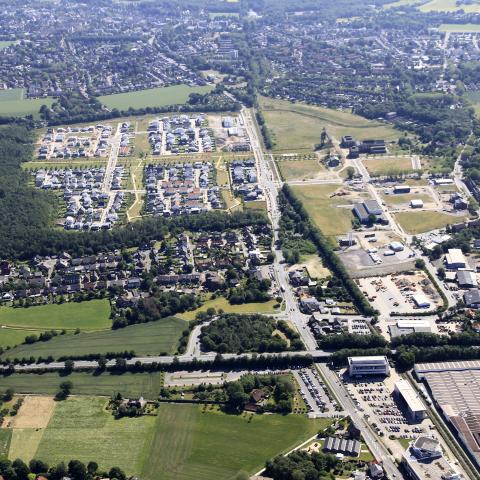 Luftbild Niederberg Richtung Osten
