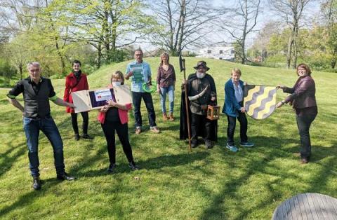 Gruppenbild im Freien