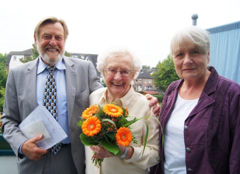 Adele Rodenstein feierte ihren 105. Geburtstag