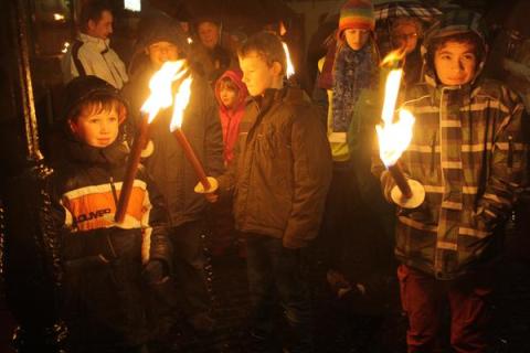 Besinnliche Stunde im Dorf Neukirchen