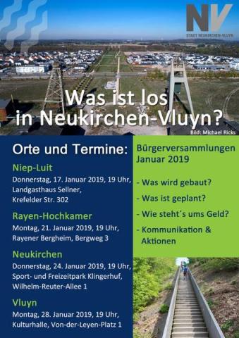 Bürgerversammlungen Neukirchen-Vluyn 2019