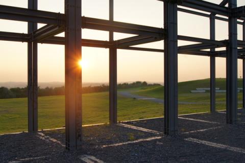 Abendstimmung auf der Halde