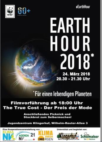 Earth Hour 2018 in Neukirchen-Vluyn