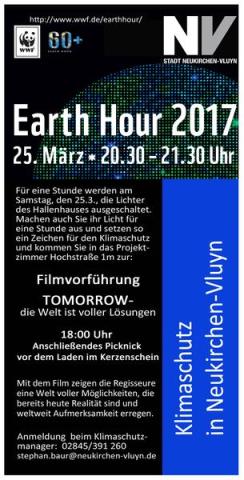 Earth Hour in Neukirchen-Vluyn