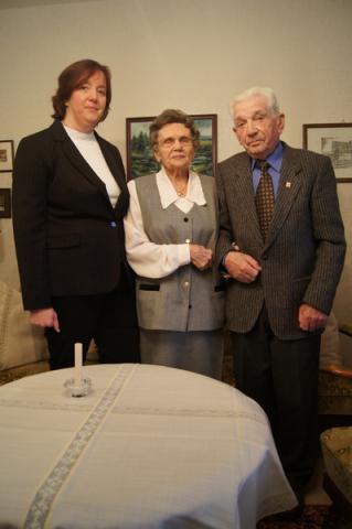 Eiserne Hochzeit Karl und Christine Jarke