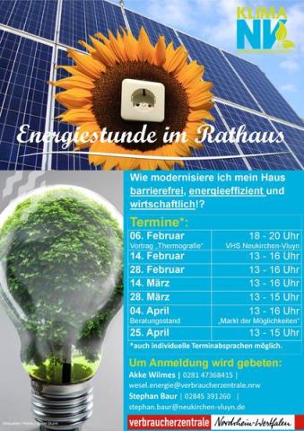 Energieberatung in Neukirchen-Vluyn 2019