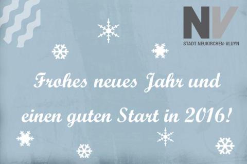 Neujahrsgruß aus NV