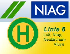 Linie 6 - Buslinie der NIAG