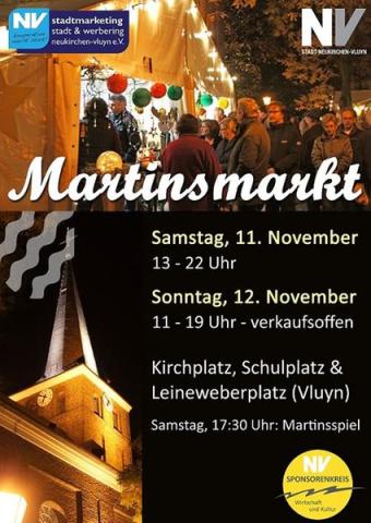 Martinsmarkt 2017 in Neukirchen-Vluyn