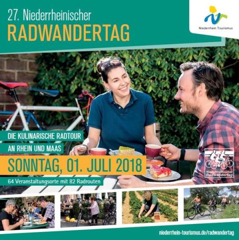 Niederrheinischer Radwandertag 2018 in Neukirchen-Vluyn