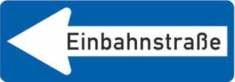 Einbahnstraße