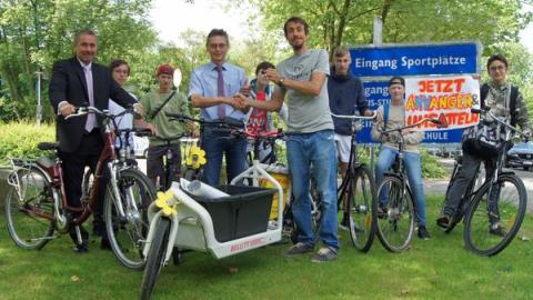 Stadtradelstar verzichtet ab sofort auf´s Auto