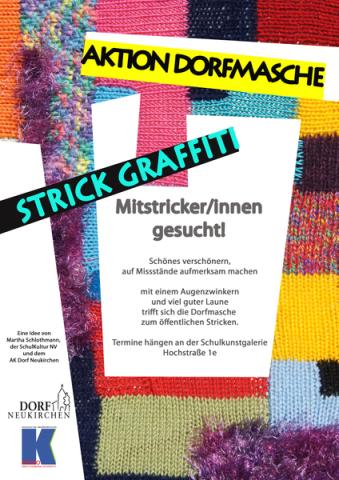 Strickplakat