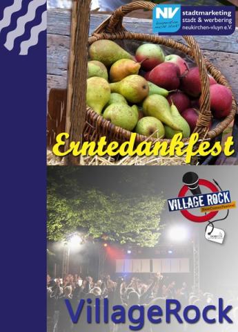 Erntedankfest & VillageRock 2015