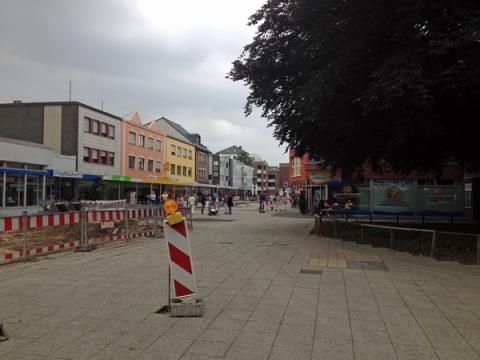 Baubeginn am Vluyner Platz