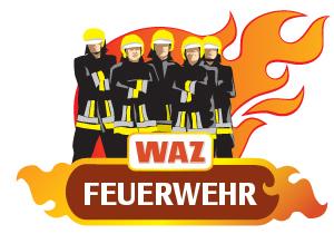 Logo der WAZ zur Wahl der "WAZ-Feuerwehr 2011"